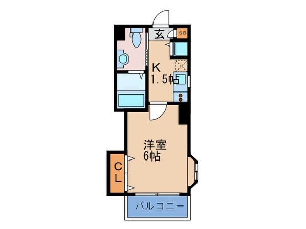 ラ・フォルム梅田northの物件間取画像